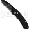 Smith & Wesson Extreme Ops SW50BTS Black Automatic Knife - Tanto Black Serr -Kershaw Store smith wesson sw50bts large