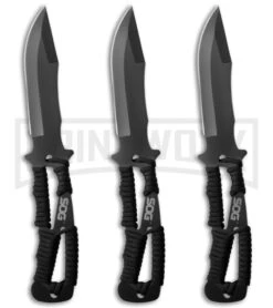 SOG 10" Throwing Knives W/ Sheath (Set Of 3)