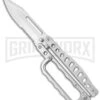 Synthesis Black Folding Trench Knuckle Butterfly Knife - Satin Serr -Kershaw Store super knife gc 29s large