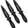 United Cutlery 8.5" Black Triple Threat Thrower Throwing Knife - Set Of 3 -Kershaw Store united cutlery triple threat throwers uc2507 large