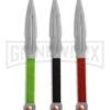 UZI Throwing Knives Set Of 3 Multi-Colored Fixed Blade Knives - Satin Plain -Kershaw Store uzi throwing knives uzk trw 005 red black green large