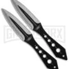 UZI TZP Black Dagger Throwing Knives - Set Of 2