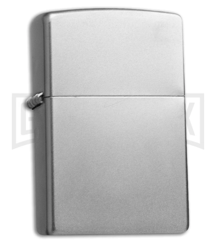 Zippo Lighter Regular Classic - Satin Chrome 3 Zippo Lighter Regular Classic - Satin Chrome