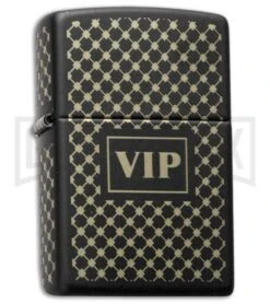 Zippo Lighter VIP - Black Matte