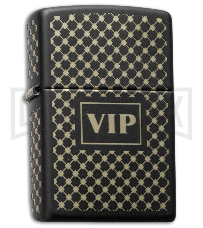Zippo Lighter VIP - Black Matte 3 Zippo Lighter VIP - Black Matte