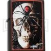 Zippo Lighter Mazzi Spider/Skull - Black Matte -Kershaw Store zippo 28627 mazzi skull spider jm large