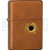 Zippo Lighter Bullet Hole - Toffee 1 Zippo Lighter Bullet Hole - Toffee -Kershaw Store zippo bullet hole 24717 large