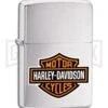 Zippo Harley Davidson Bar And Shield Lighter -Kershaw Store zippo harley bar large