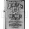 Zippo Lighter Jim Beam Pewter Emblem - High Polish Chrome -Kershaw Store zippo lighter 250jb 928 jm bm labl emb jm large