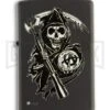 Zippo 28504 Sons Of Anarchy - Reaper Lighter -Kershaw Store zippo lighter 28504 soa BHQ 18104 jr large