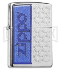 Zippo Lighter Special Design - High Polish Chrome