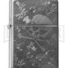 Zippo Lighter Iced Skulls - Gray Dusk -Kershaw Store zippo lighter 28685 iced skulls regular jm large