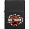Zippo Lighter 218HD Harley Davidson Logo -Kershaw Store zippo lighter harley davidson logo large