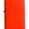 Zippo Lighter Neon Orange - Matte 1 Zippo Lighter Neon Orange - Matte -Kershaw Store zippo neon orange 28888 cm large