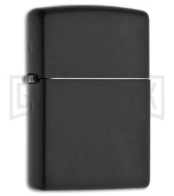 Zippo Lighter Black Matte