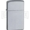 Zippo Lighter Slim Satin Chrome 1605 1 Zippo Lighter Slim Satin Chrome 1605 -Kershaw Store zippo slim 1605 large