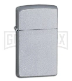 Zippo Lighter Slim Satin Chrome 1605