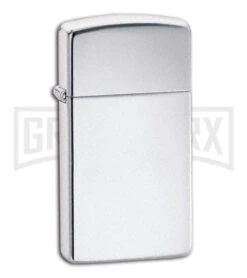 Zippo Lighter Slim High Polish Chrome 1610