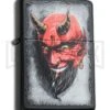 Zippo Lighter Tattoo Devil - Black Matte -Kershaw Store zippo tattoo devil 28862 cm large